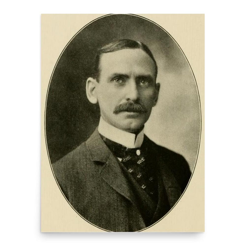 Francis Emanuel Shober poster print, in size 18x24 inches.