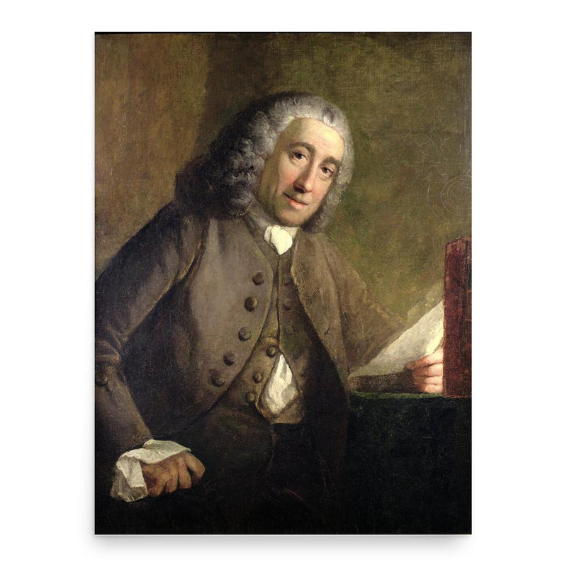 Francis Fauquier poster print, in size 18x24 inches.