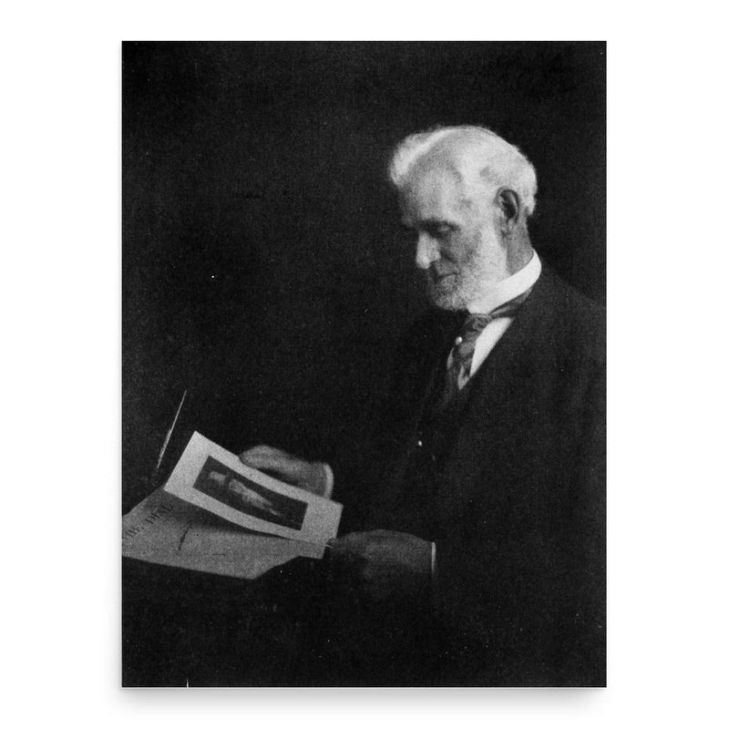 Francis Fisher Browne poster print, in size 18x24 inches.