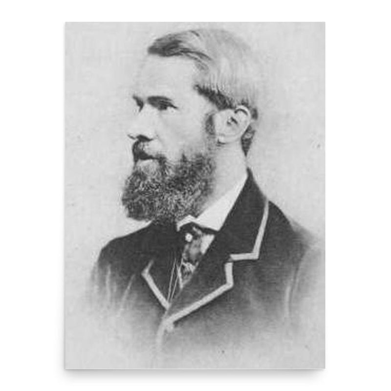 Francis Fox Tuckett poster print, in size 18x24 inches.