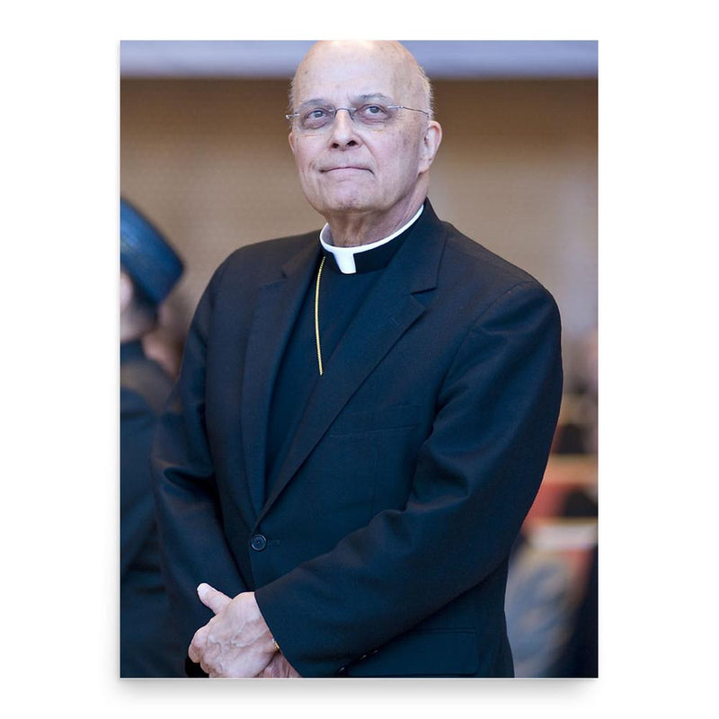 Francis George poster print, in size 18x24 inches.