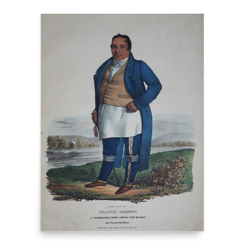 Francis Godfroy poster print, in size 18x24 inches.