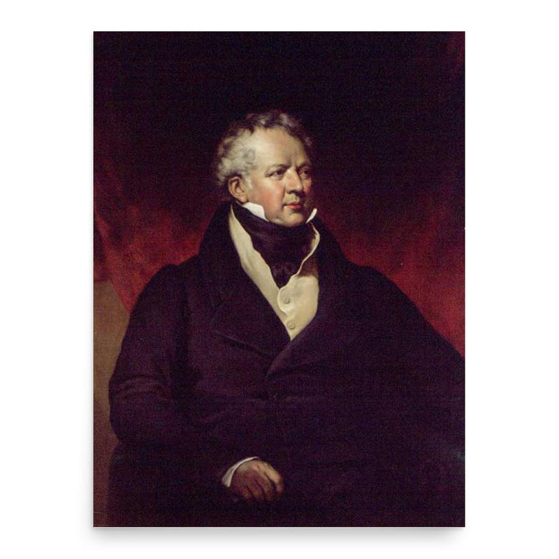 Francis Gore poster print, in size 18x24 inches.