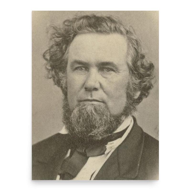 Francis Harrison Pierpont poster print, in size 18x24 inches.