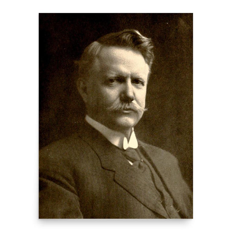 Francis Henry Fries poster print, in size 18x24 inches.