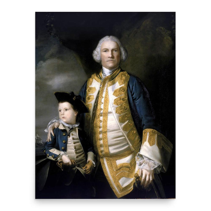 Francis Holburne poster print, in size 18x24 inches.