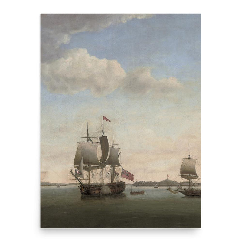 Francis Holman poster print, in size 18x24 inches.