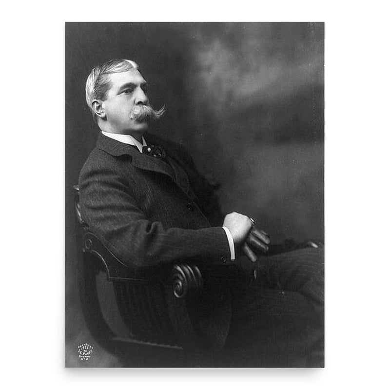 Francis Hopkinson Smith poster print, in size 18x24 inches.