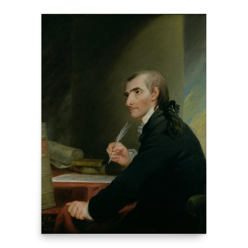 Francis Hopkinson poster print, in size 18x24 inches.