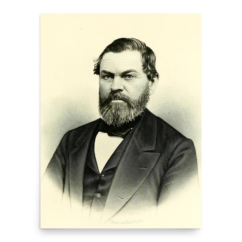 Francis Huebschmann poster print, in size 18x24 inches.