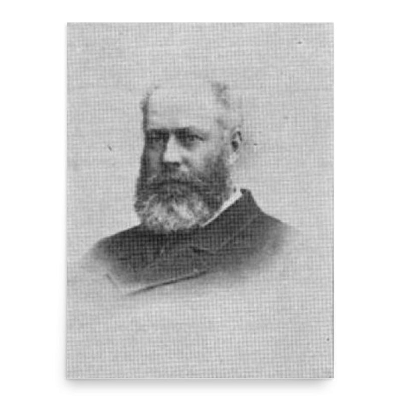 Francis James Garrick poster print, in size 18x24 inches.