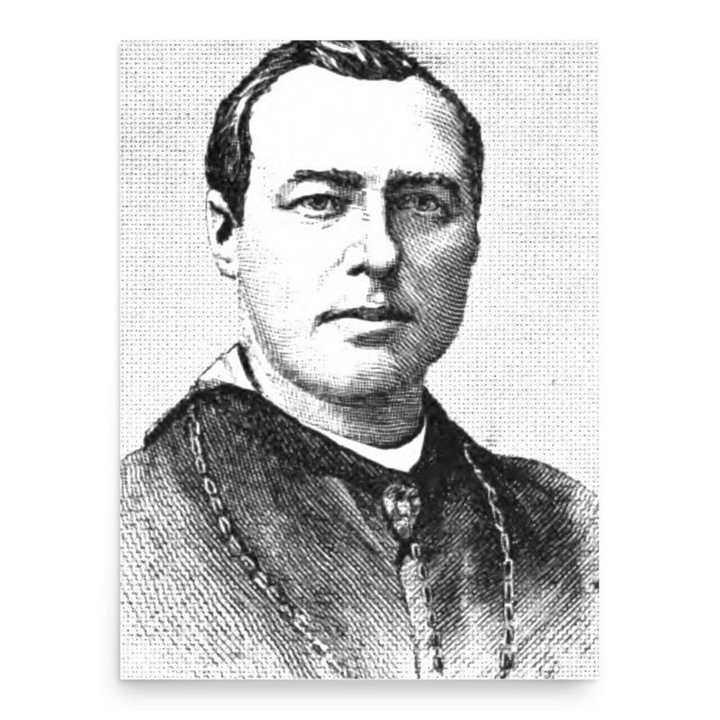 Francis Janssens poster print, in size 18x24 inches.