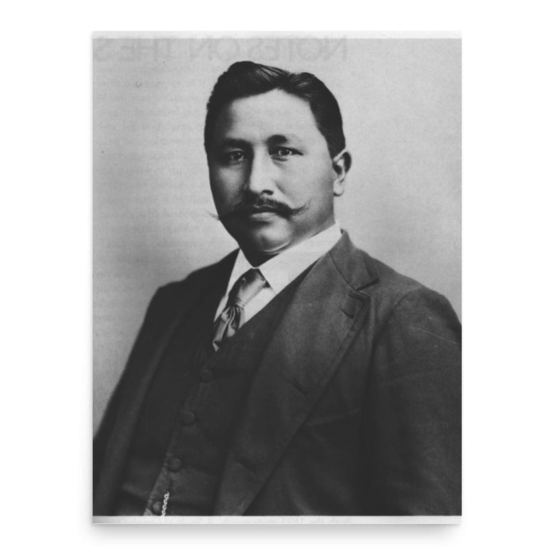 Francis La Flesche poster print, in size 18x24 inches.