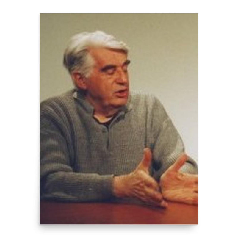 Francis Lacassin poster print, in size 18x24 inches.