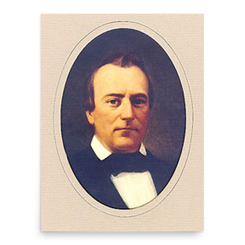 Francis Lubbock poster print, in size 18x24 inches.