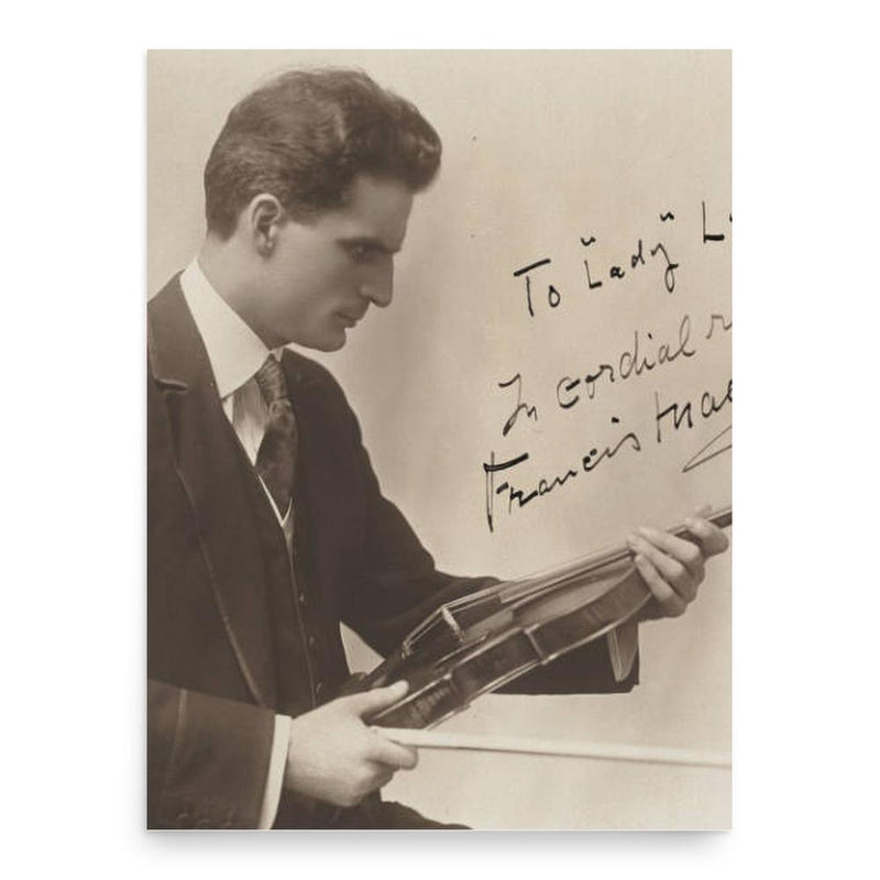 Francis MacMillen poster print, in size 18x24 inches.