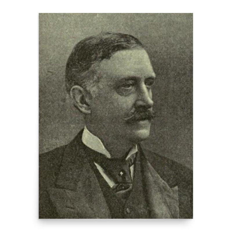 Francis Marindin poster print, in size 18x24 inches.