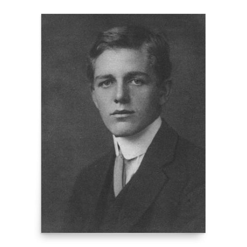 Francis McLaren poster print, in size 18x24 inches.