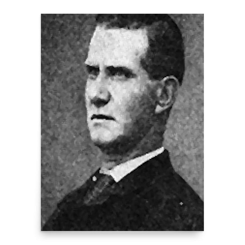 Francis Morrison poster print, in size 18x24 inches.