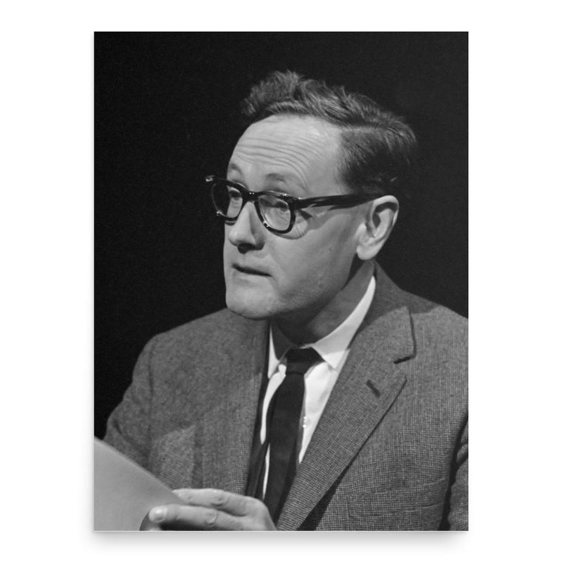 Francis Noel-Baker poster print, in size 18x24 inches.