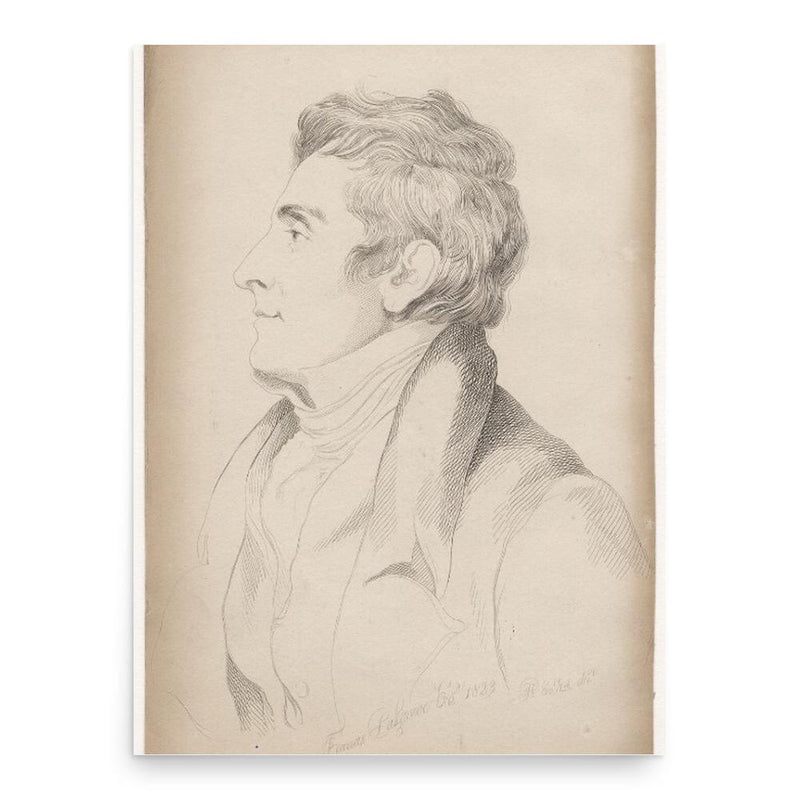 Francis Palgrave poster print, in size 18x24 inches.