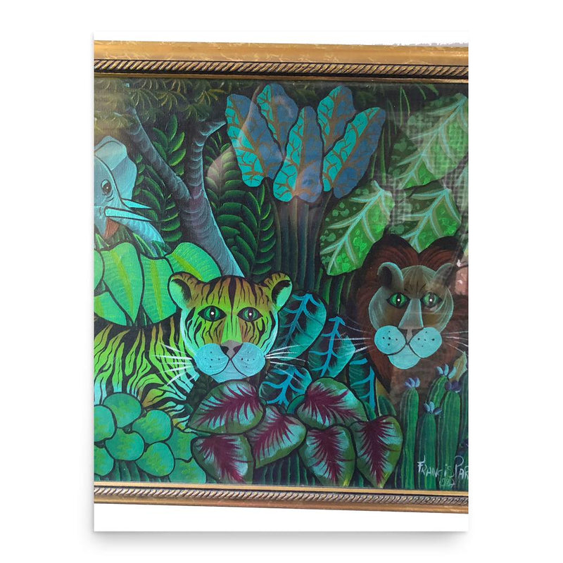 Francis Paraison poster print, in size 18x24 inches.