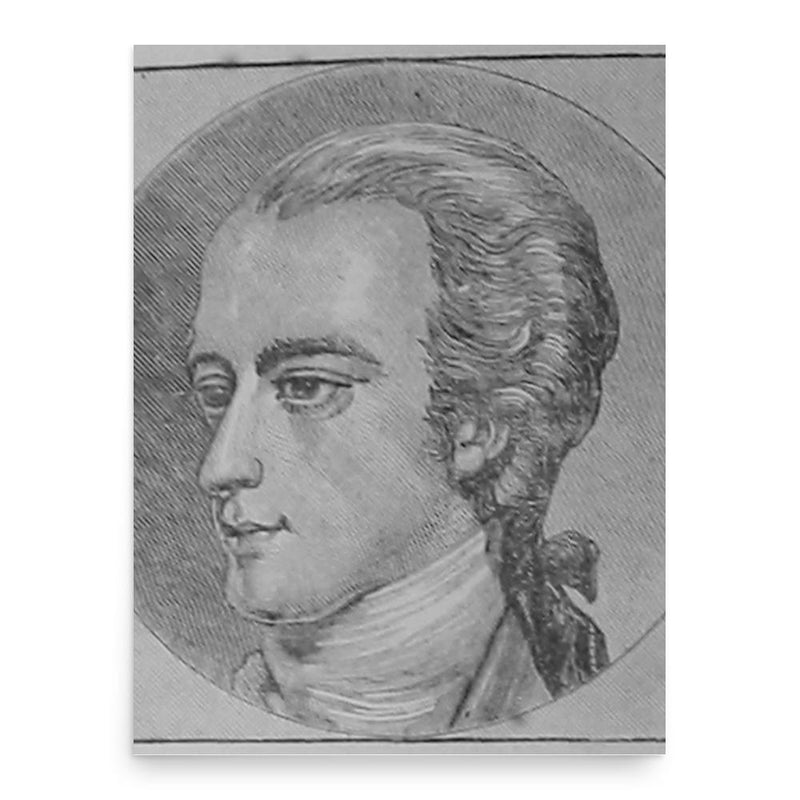 Francis Peirson poster print, in size 18x24 inches.