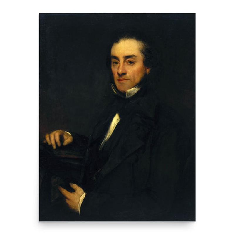 Francis Pettit Smith poster print, in size 18x24 inches.