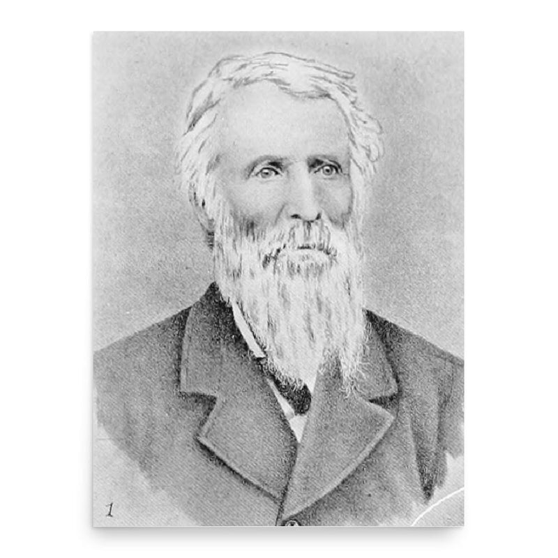 Francis Pettygrove poster print, in size 18x24 inches.