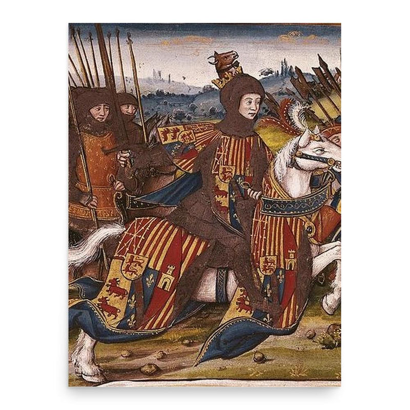 Francis Phoebus of Navarre poster print, in size 18x24 inches.