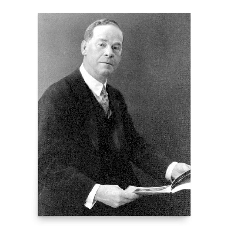 Francis Rattenbury poster print, in size 18x24 inches.