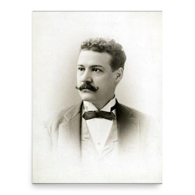 Francis Richter poster print, in size 18x24 inches.