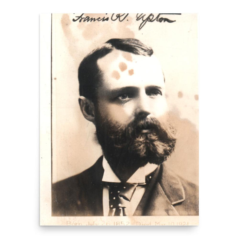 Francis Robbins Upton poster print, in size 18x24 inches.