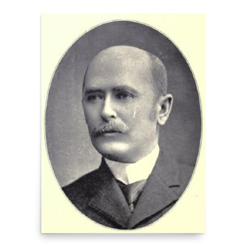 Francis Robert Latchford poster print, in size 18x24 inches.