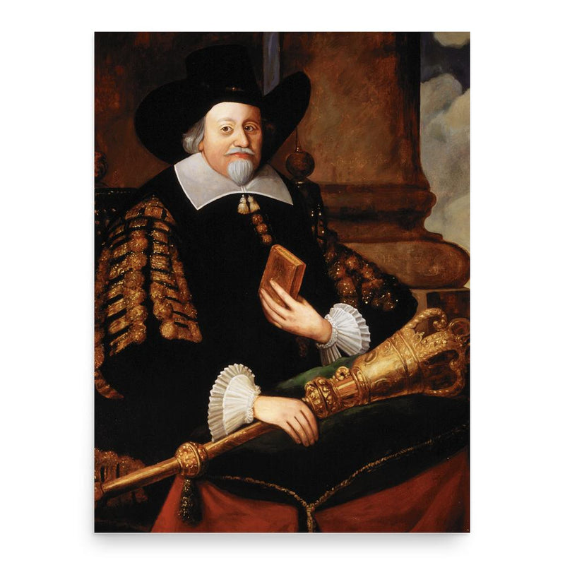 Francis Rous poster print, in size 18x24 inches.