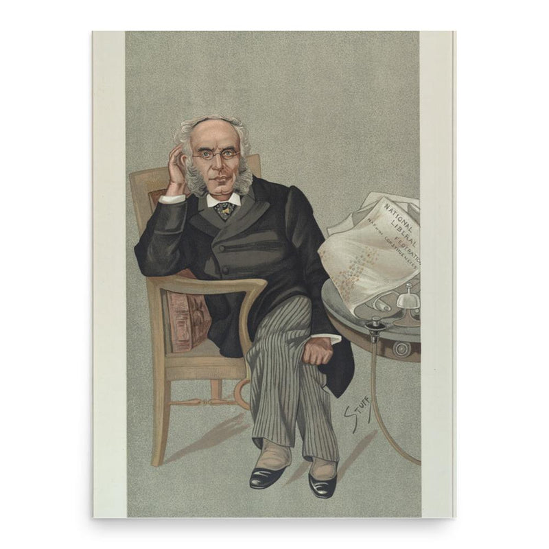 Francis Schnadhorst poster print, in size 18x24 inches.