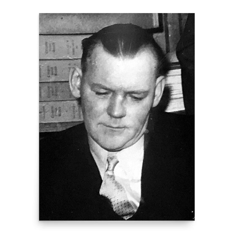 Francis Shoemaker poster print, in size 18x24 inches.