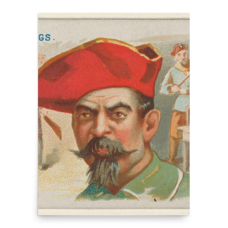 Francis Spriggs poster print, in size 18x24 inches.