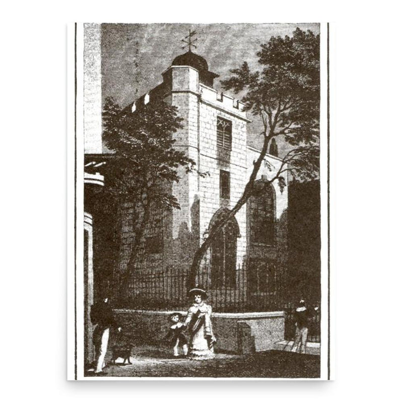 Francis Stainforth poster print, in size 18x24 inches.