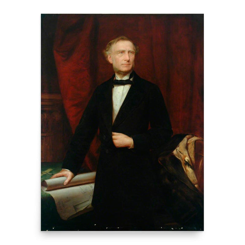 Francis Trevithick poster print, in size 18x24 inches.