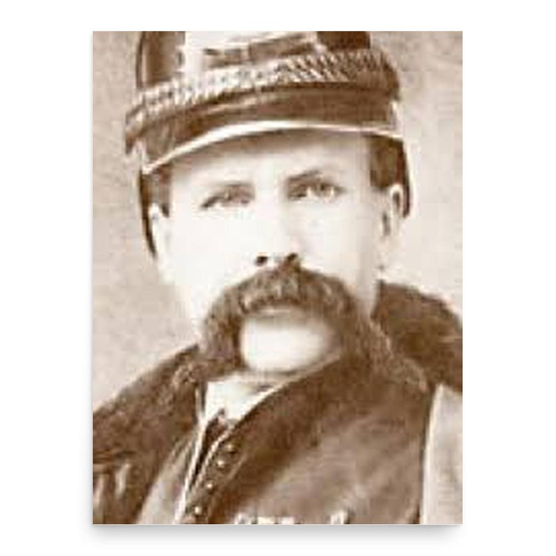 Francis Tumblety poster print, in size 18x24 inches.