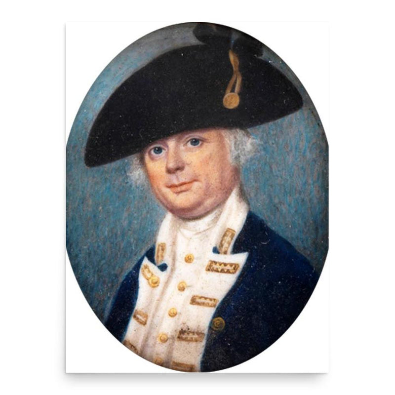 Francis William Drake poster print, in size 18x24 inches.