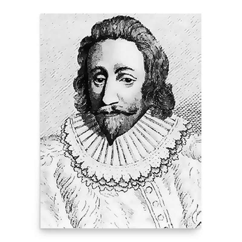 Francis Windebank poster print, in size 18x24 inches.