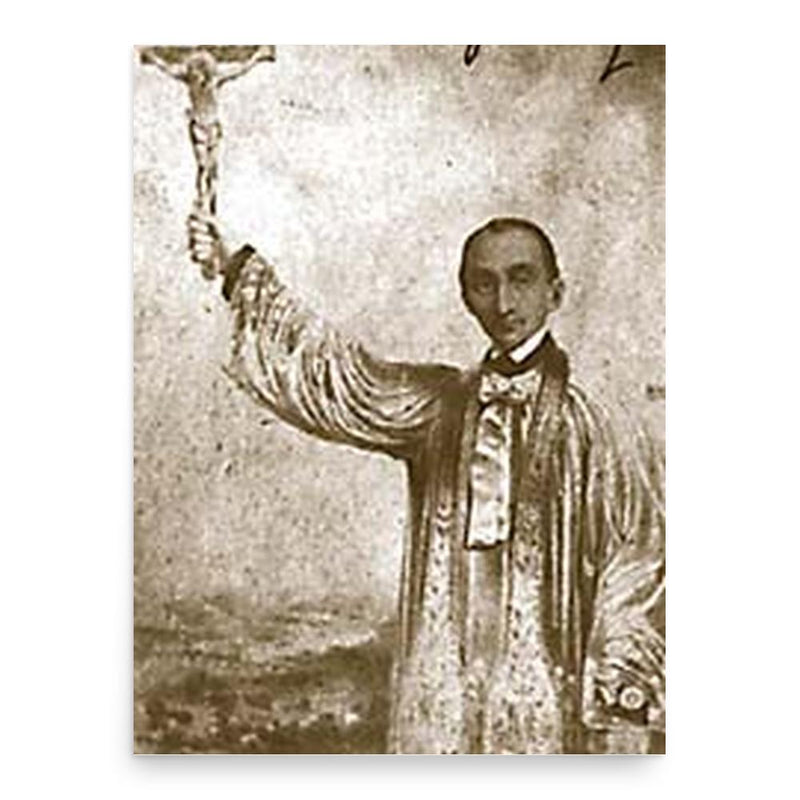 Francis Xavier Weninger poster print, in size 18x24 inches.