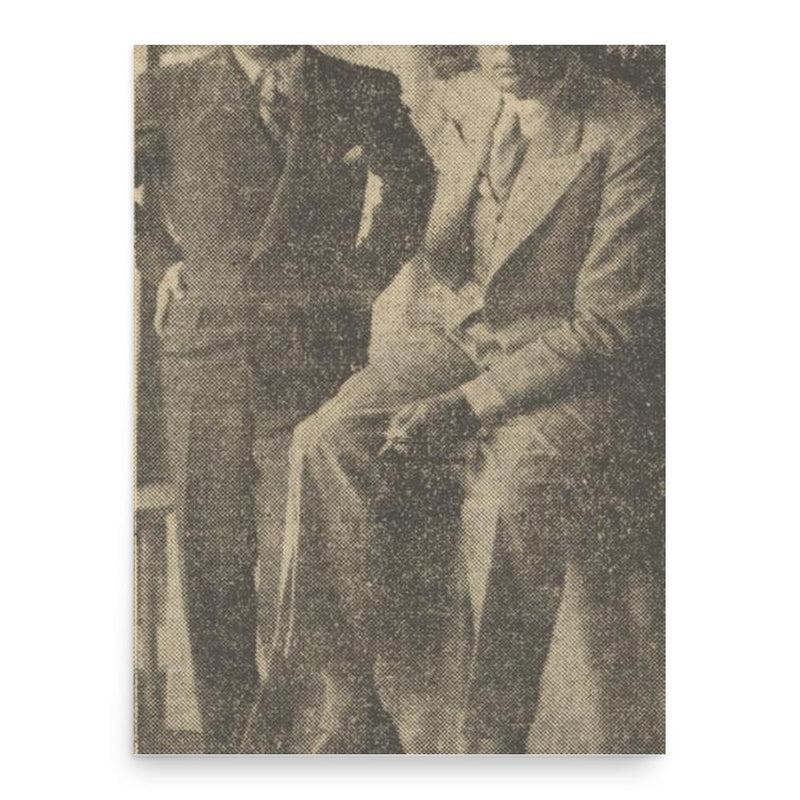 Francis de Erdely poster print, in size 18x24 inches.