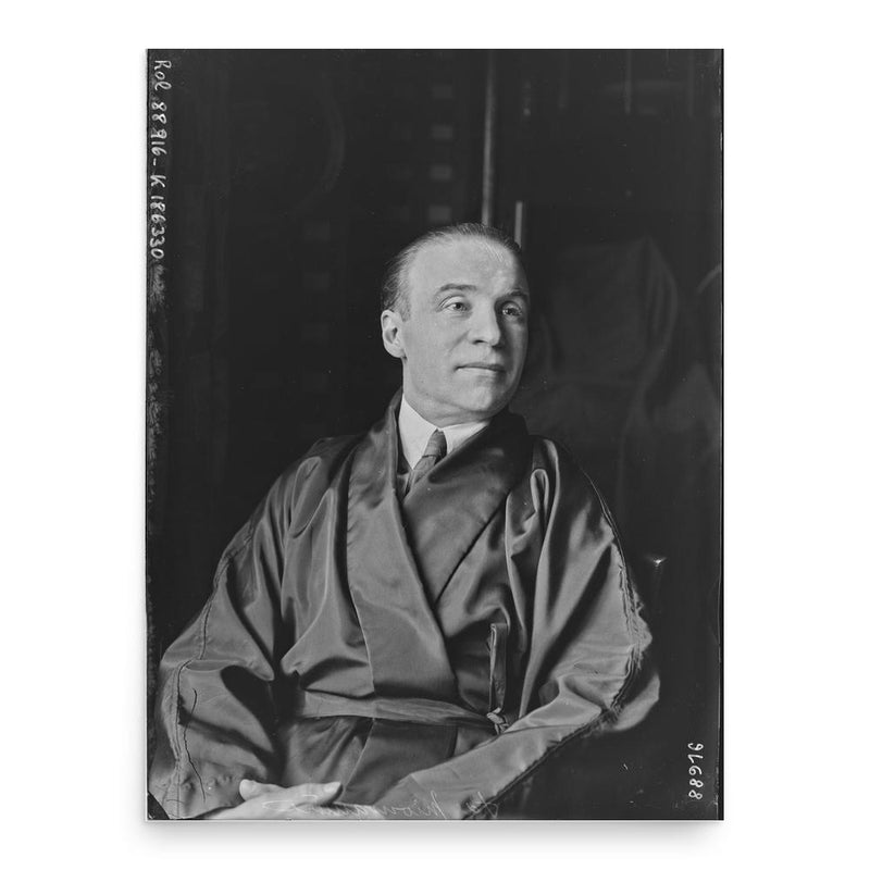 Francis de Miomandre poster print, in size 18x24 inches.