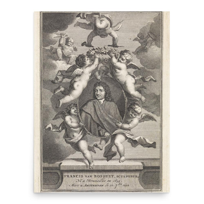 Francis van Bossuit poster print, in size 18x24 inches.