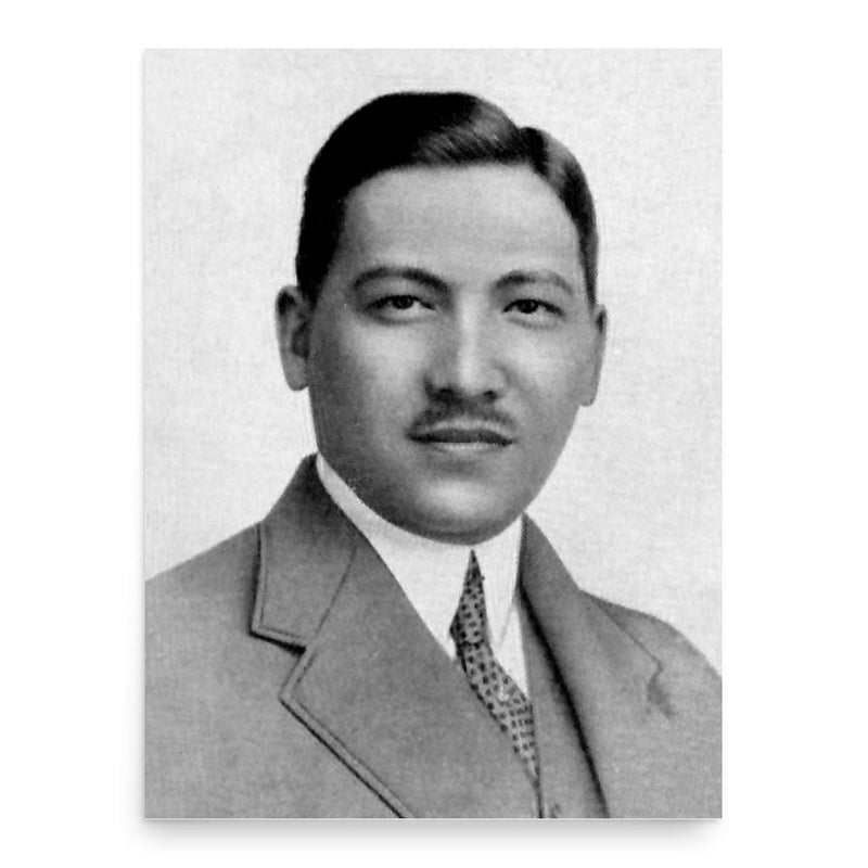 Francisco Alonso Liongson poster print, in size 18x24 inches.