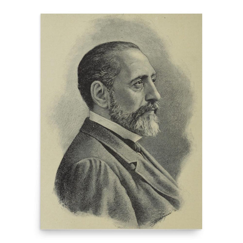 Francisco Asenjo Barbieri poster print, in size 18x24 inches.