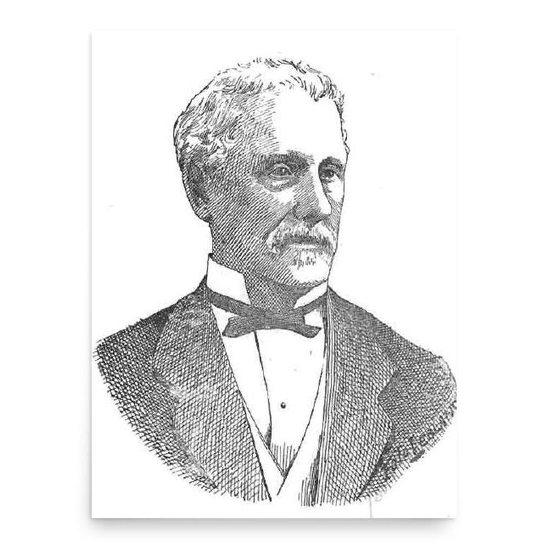 Francisco Astaburuaga Cienfuegos poster print, in size 18x24 inches.